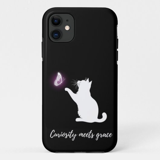 好奇心は優雅に満ちている Case-Mate iPhoneケース (裏面)