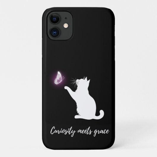 好奇心は優雅に満ちている Case-Mate iPhoneケース (裏面)