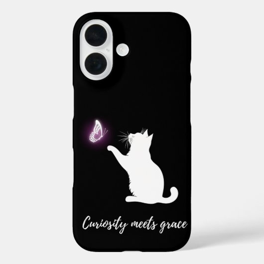好奇心は優雅に満ちている Case-Mate iPhoneケース (裏面)