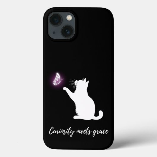 好奇心は優雅に満ちている Case-Mate iPhoneケース (裏面)