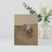 好奇心は表面に揺れ動く火星。 ポストカード (スタンド正面)