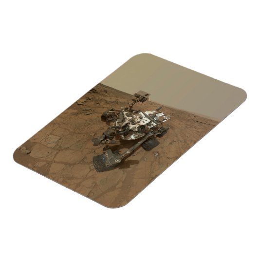 好奇心は表面に揺れ動く火星。 マグネット (左側)