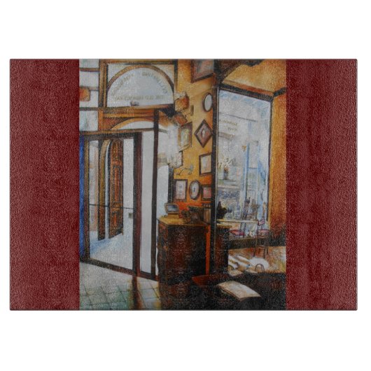 好奇心は賢者の道具 カッティングボード (正面)