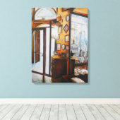 好奇心は賢者の道具 キャンバスプリント (インサイチュ (ウッドフロア))