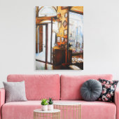 好奇心は賢者の道具 キャンバスプリント (インサイチュ (リビング))