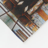 好奇心は賢者の道具 フリースブランケット (角)