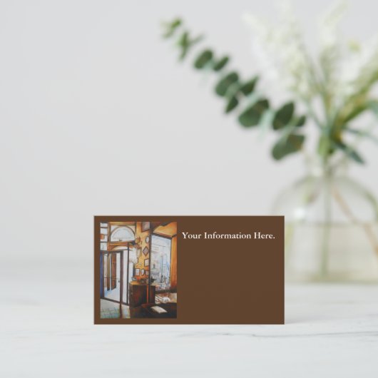 好奇心は賢者の道具 名刺 (スタンド正面)