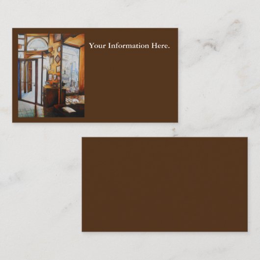 好奇心は賢者の道具 名刺 (正面/裏面)