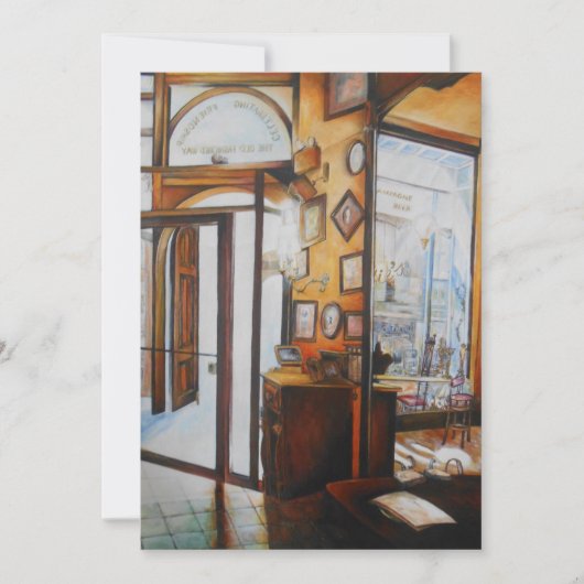 好奇心は賢者の道具 招待状 (正面)