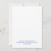 好奇心は賢者の道具 招待状 (裏面)