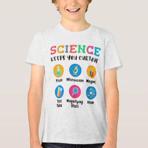 好奇心をくすぐる科学 トライブレンドTシャツ