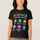 好奇心をくすぐる科学 トライブレンドTシャツ (正面)