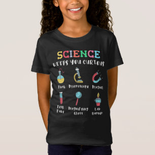 好奇心をくすぐる科学 Tシャツ