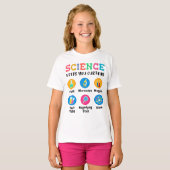 好奇心をくすぐる科学 Tシャツ (正面フル)