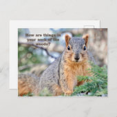 好奇心をそそるはがき  ポストカード (正面/裏面)