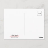 好奇心をそそるはがき  ポストカード (裏面)