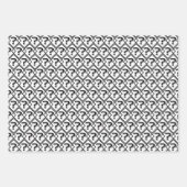 好奇心をそそるクエスチョンマーク ラッピングペーパーシート (正面2)