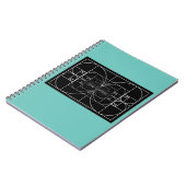 「好奇心をそそる」スパイラルノート ノートブック (左側)