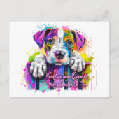 好奇心を失うことはないし、見るものも多い ポストカード (正面)