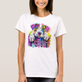 好奇心を失うことはないし、見るものも多い Tシャツ (正面)