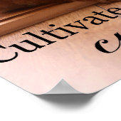 好奇心を育てる特別な小さなポスター ポスター (角)