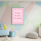 好奇心クリエイティブ自信前向き引用文プリント ポスター