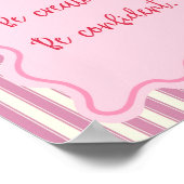 好奇心クリエイティブ自信前向き引用文プリント ポスター (角)