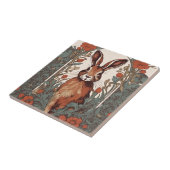 好奇心ハレウィリアムモリスインスパイアフローラ タイル (側面)