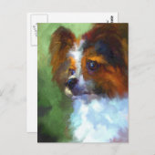 好奇心パピロン葉書 ポストカード (正面/裏面)