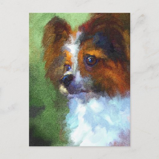 好奇心パピロン葉書 ポストカード (正面)