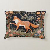 好奇心フェイクキツネ刺エレガントしゅうフローラ アクセントクッション (裏面)