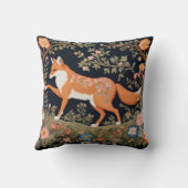 好奇心フェイクキツネ刺エレガントしゅうフローラ クッション (裏面)