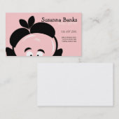 好奇心ベビーベビーシッター名刺 名刺 (正面/裏面)