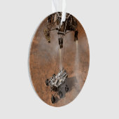 好奇心ローバーは火星の表面に着陸した。 オーナメント (正面)