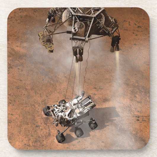 好奇心ローバーは火星の表面に着陸した。 コースター (正面)