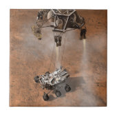 好奇心ローバーは火星の表面に着陸した。 タイル (正面)