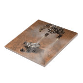 好奇心ローバーは火星の表面に着陸した。 タイル (側面)