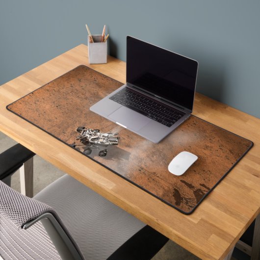 好奇心ローバーは火星の表面に着陸した。 デスクマット (オフィス2)