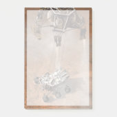 好奇心ローバーは火星の表面に着陸した。 ポストイット (正面)