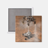 好奇心ローバーは火星の表面に着陸した。 マグネット (正面/裏面)