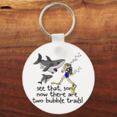 好奇心旺盛なサメ キーホルダー (正面)