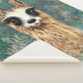 好奇心旺盛なベビーラマ-カウト- シェルパブランケット (3/4)