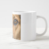 好奇心旺盛な犬の観察 ジャンボコーヒーマグカップ (右)