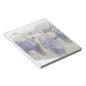 好奇心旺盛な黒い天使 ノートパッド (アングル)