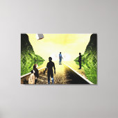 好奇心 キャンバスプリント (正面)