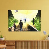 好奇心 キャンバスプリント (インサイチュ (リビング))