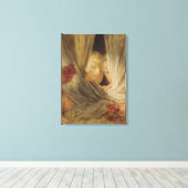 好奇心 キャンバスプリント (インサイチュ (ウッドフロア))