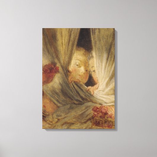 好奇心 キャンバスプリント (正面)