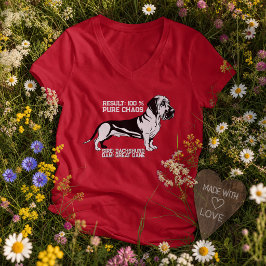 好奇心 グレートデーン ダックスフント ミックス Tシャツ