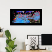 「好奇心」 ポスター (ホームオフィス)